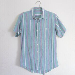Vintage pastel button up